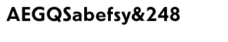 Serif fonts D-G: EF Granby Bold