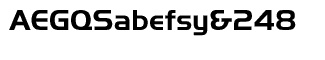 Serif fonts D-G: EF Handel Sans Bold