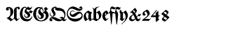Serif fonts D-G: EF Justus Fraktur Bold Dfr