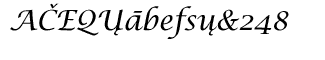 EF Fonts: EF Lucida Calligraphy CE Regular