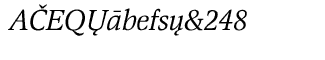 EF Magna fonts: EF Magna CE Italic