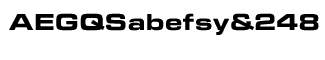 Serif fonts D-G: EF Microgramma Bold Extended