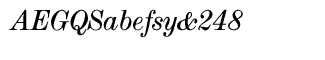 EF Modern fonts: EF Modern Extended Book Italic