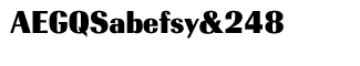 Serif fonts: EF Radiant Display Condensed No. 1