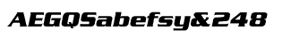 Serif fonts D-G: EF Serpentine Serif Bold Italic