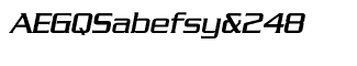 Serif fonts D-G: EF Serpentine Serif Light Italic