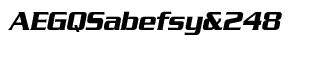 Serif fonts D-G: EF Serpentine Serif Medium Italic