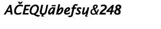 EF Thordis Sans CE Bold Italic
