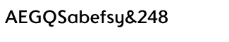 Sands Serif fonts D-J: Effectra Medium