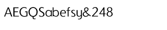 Sands Serif fonts D-J: Effectra Thin