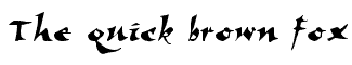 Handwriting misc fonts: Elbjorg-Script