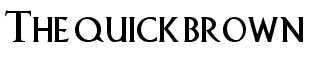Serif misc fonts: EPISODE I