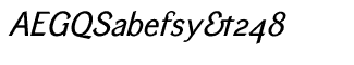Sands Serif fonts D-J: Equipoize Sans Regular Italic