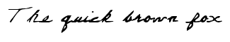 Handwriting misc fonts: Everett Steele's Hand