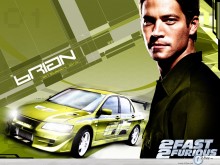 Fast And Furious in green wallpaper