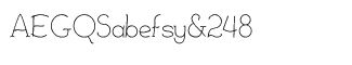 Serif fonts D-G: Febdrei