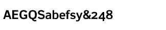 Sands Serif fonts D-J: Felbridge Bold