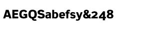 Sands Serif fonts D-J: Felbridge Extra Bold