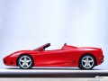 Free Wallpapers: Ferrari 360 convertible side view wallpaper