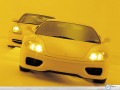 Car wallpapers: Ferrari 360 in yellow wallpaper