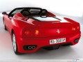 Ferrari 360 wallpapers: Ferrari 360 rear angle profile wallpaper
