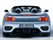 Ferrari 360 rear end wallpaper
