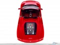 Ferrari 360 red top view wallpaper