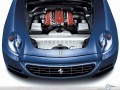 Ferrari wallpapers: Ferrari 612 engine view wallpaper