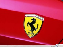 Ferrari 612 sign wallpaper