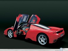 Ferrari Enzo doors open wallpaper
