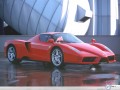 Ferrari Enzo wet blacktop wallpaper