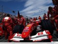 Ferrari F1 2004 start preparation wallpaper