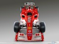 Ferrari wallpapers: Ferrari F1 2004 top front profile wallpaper
