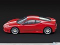 Ferrari Stradale side profile wallpaper