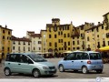 Fiat wallpapers: Fiat Multipla city square wallpaper