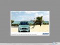 Fiat wallpapers: Fiat Punto palm tree picture wallpaper