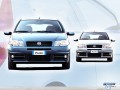 Fiat wallpapers: Fiat Punto two cars wallpaper