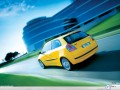 Car wallpapers: Fiat Stilo moving fast wallpaper