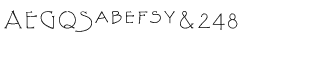 Symbol fonts E-X: FLLW Terracotta Regular