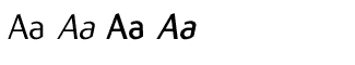 Sands Serif fonts D-J: Flux Volume