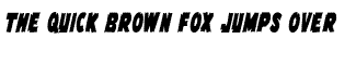 Flying  fonts: Flying Leatherneck Condensed