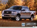 Ford wallpapers: Ford F 150 forest trees wallpaper