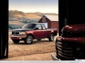 Ford F 150 garage view wallpaper