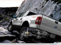 Ford wallpapers: Ford F 150 mountain track wallpaper