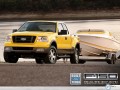Ford F 150 wallpapers: Ford F 150 near the river wallpaper