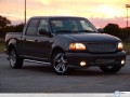 Ford wallpapers: Ford F 150 yellow sky wallpaper