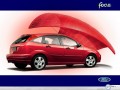 Ford Focus wallpapers: Ford Focus blue and red wallpaper