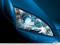 Ford Focus wallpapers: Ford Focus blue headlight wallpaper