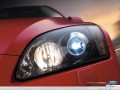 Ford wallpapers: Ford Focus red headlight wallpaper