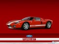 Ford GT wallpapers: Ford GT in red wallpaper